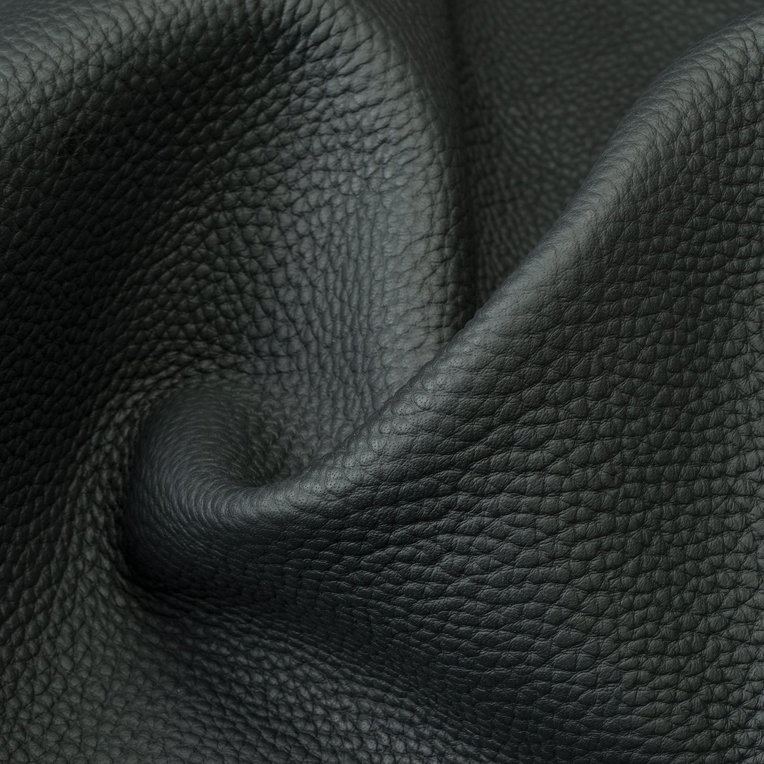 Texture Of Genuine Matte Rough Leather Closeup Embossed Under The