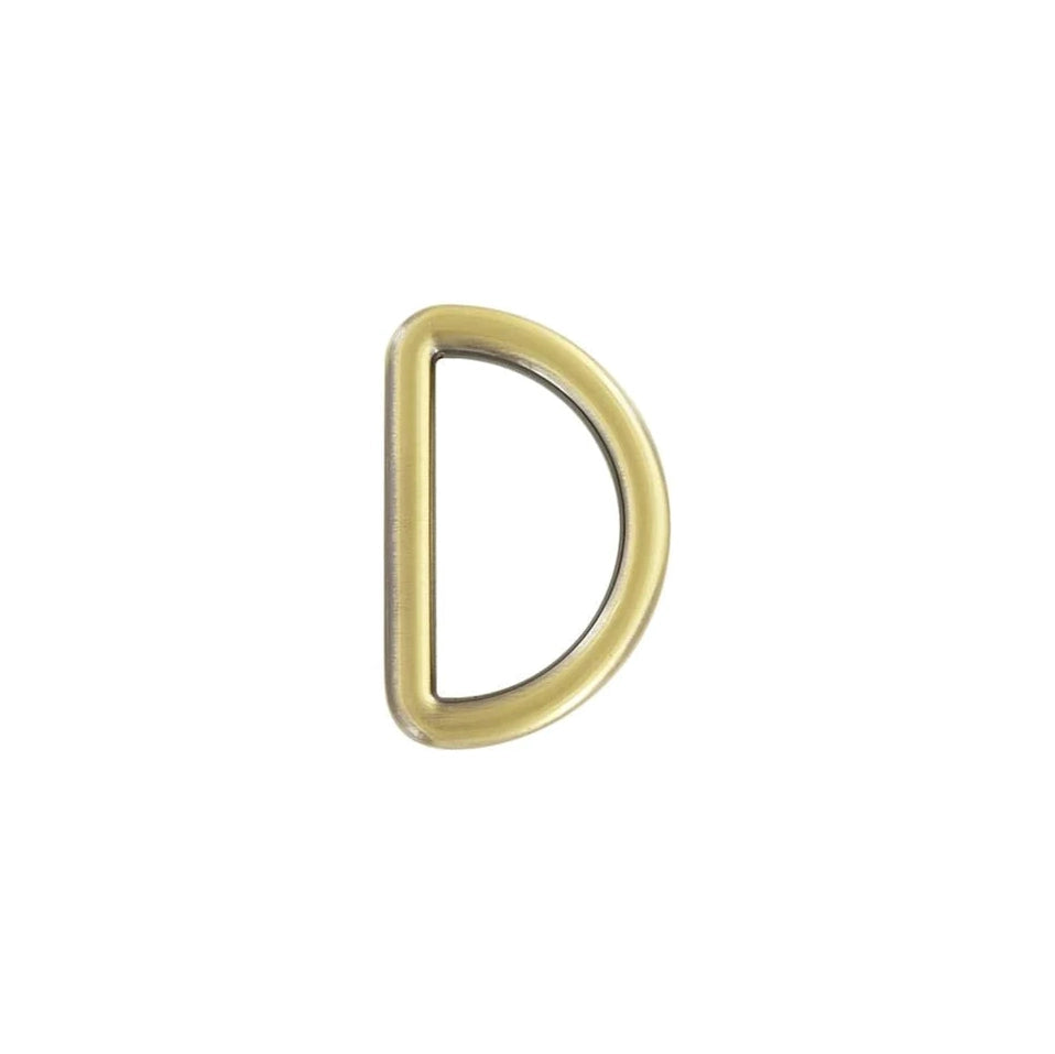 Solid Brass D-Rings, Purse & Bag Metal D Rings