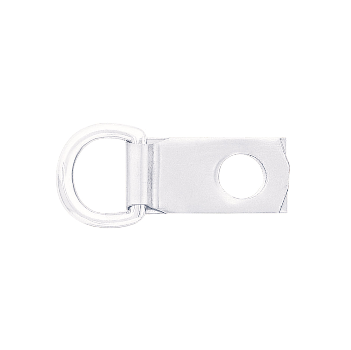 #254 Mini Clip & D-Ring Stainless Steel, 5/8"