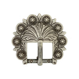 1893 Berry Concho Buckle Antique Silver/Zinc