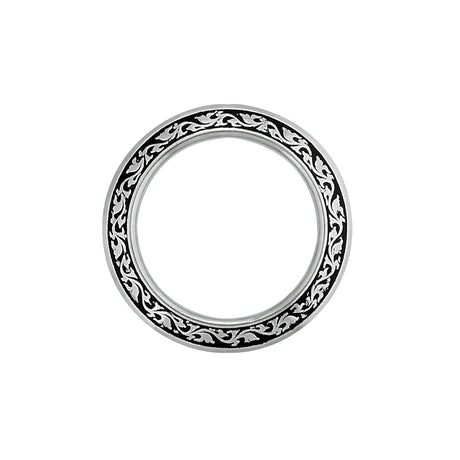 Jeremiah Watt Accented Floral Breast Collar Ring