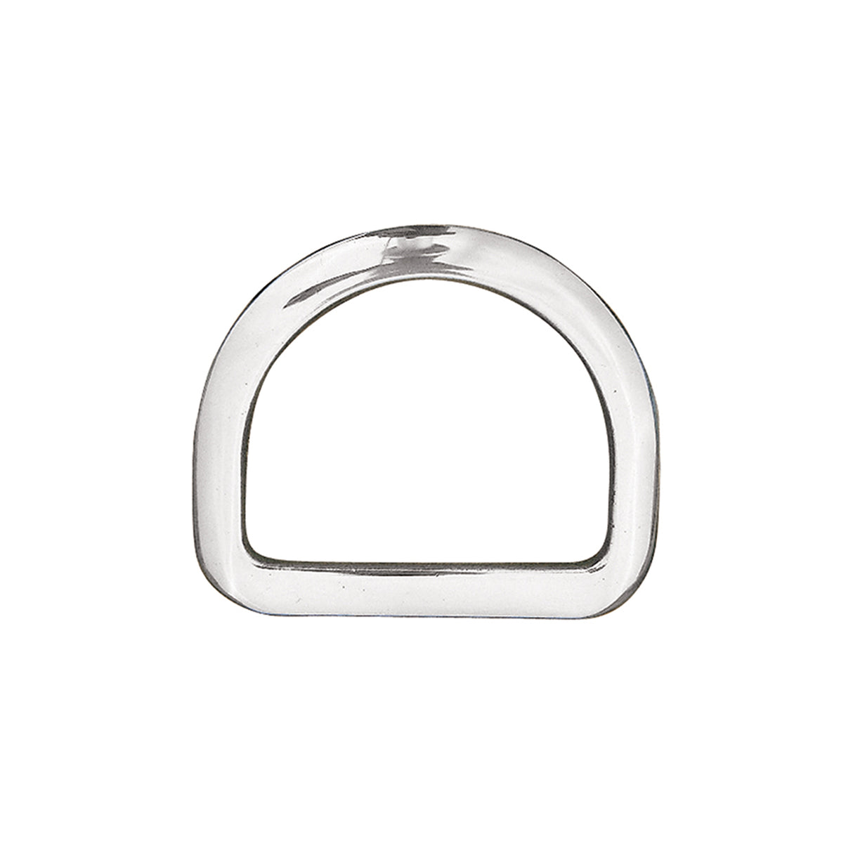 Beveled Rigging D-Ring Stainless Steel, 3"