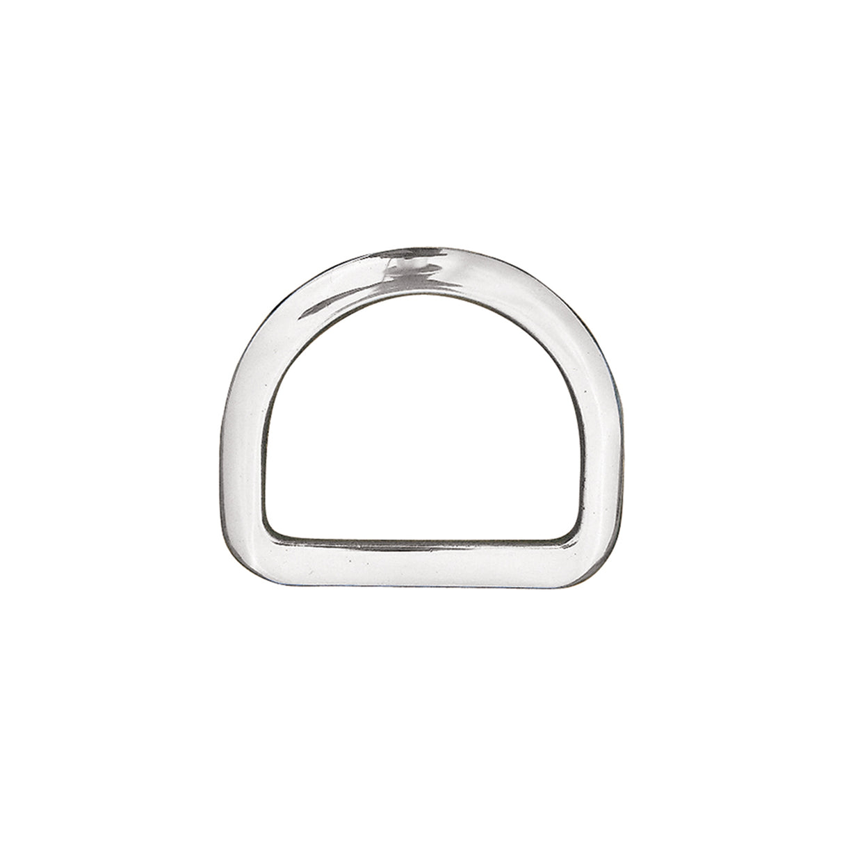 Beveled Rigging D-Ring Stainless Steel, 3-1/2"