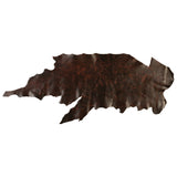 American Bison Leather, Side, Saddle