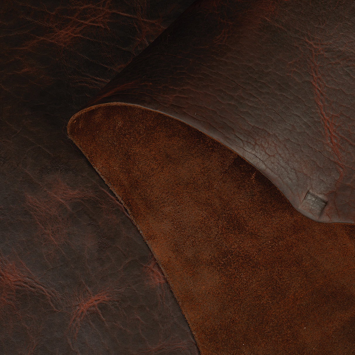 American Bison Leather, Side, Saddle