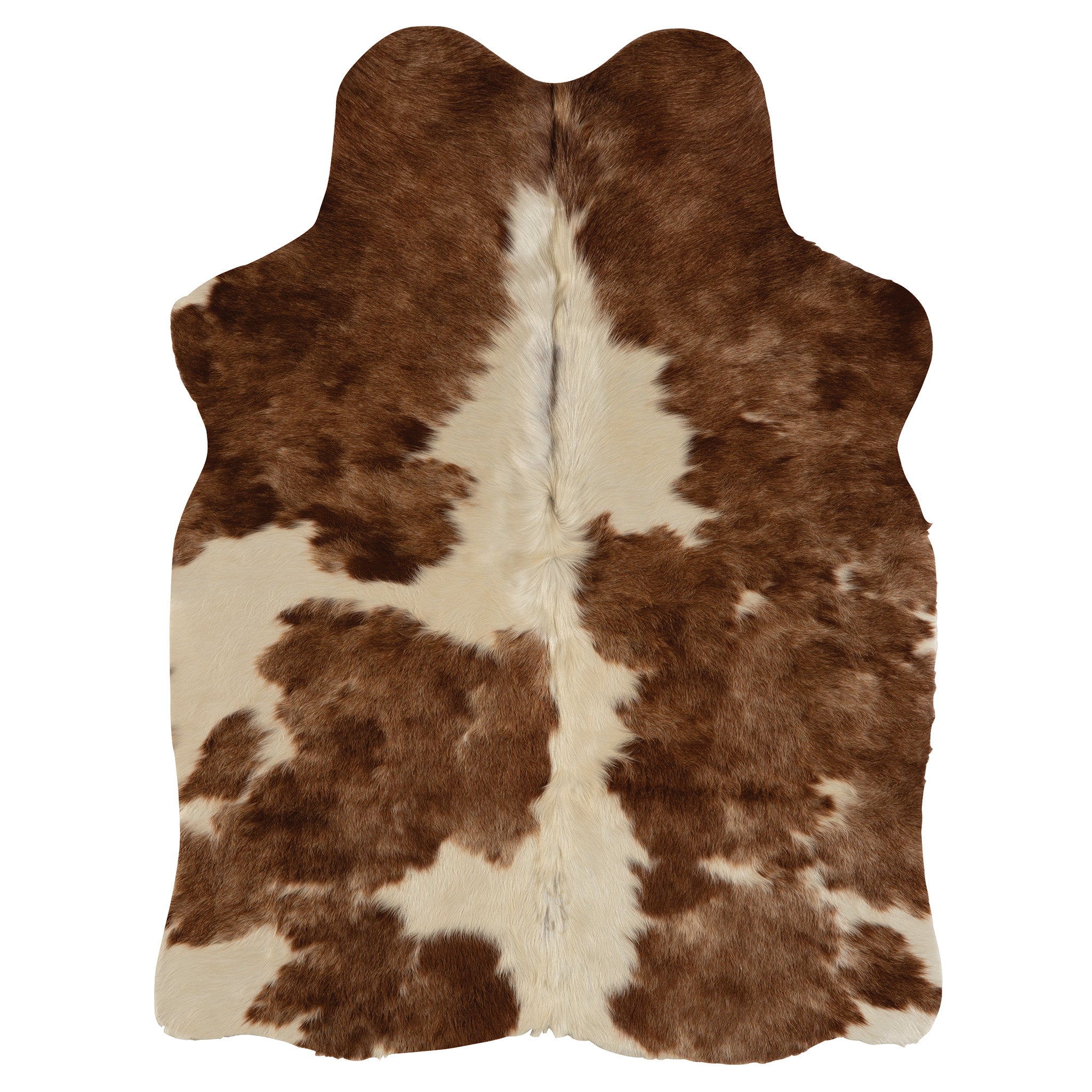 Genuine Cow Hide authentic 63”x61” (minor flaws)