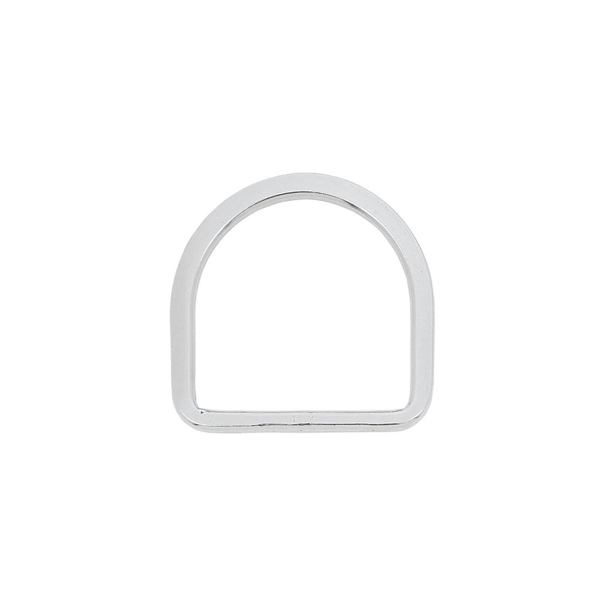 Beveled Saddle D-Ring Stainless Steel, 3-1/2"