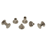 Chicago Screw Handy Pack, Nickel Over Brass, Floral