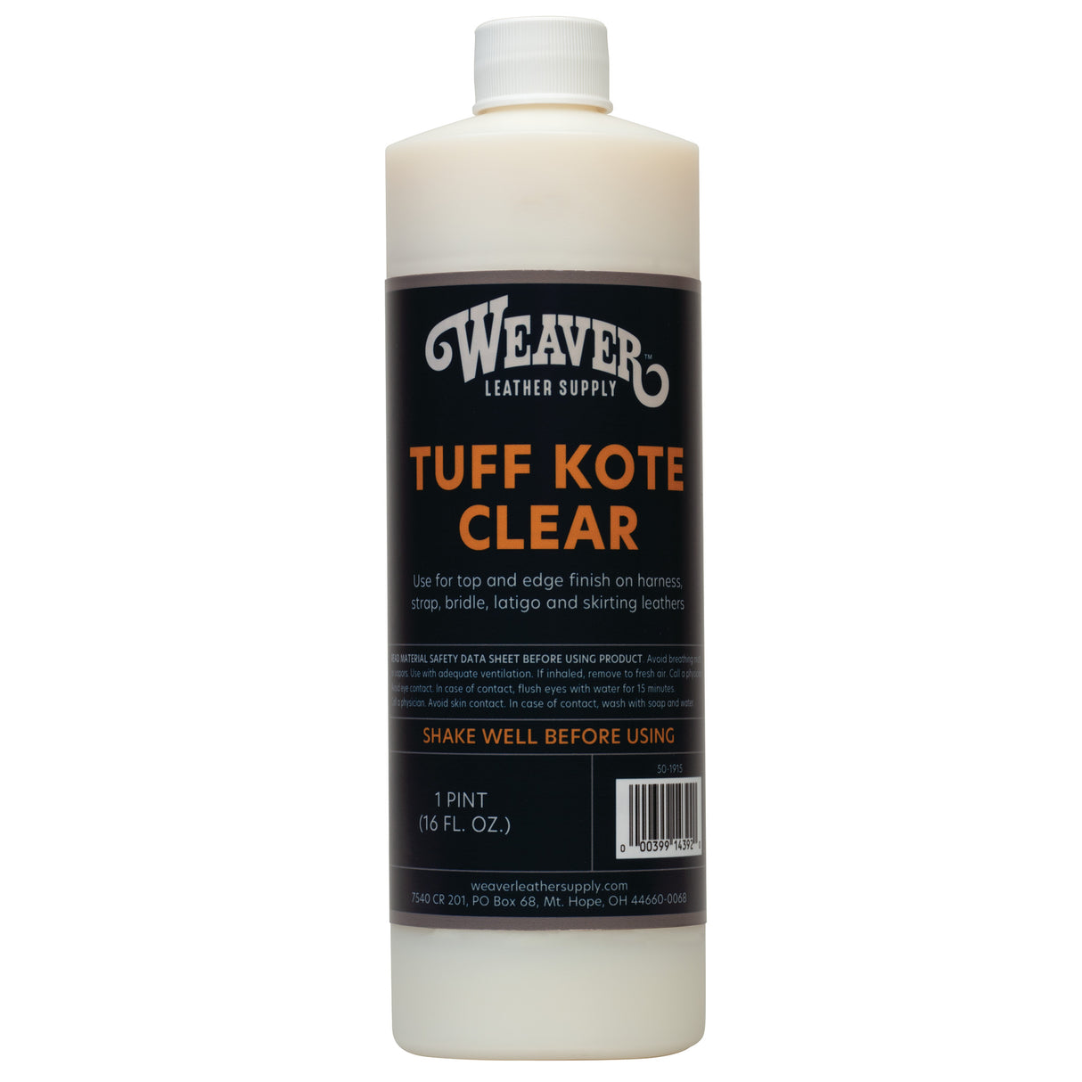 Weaver Tuff Kote, Clear, Pint