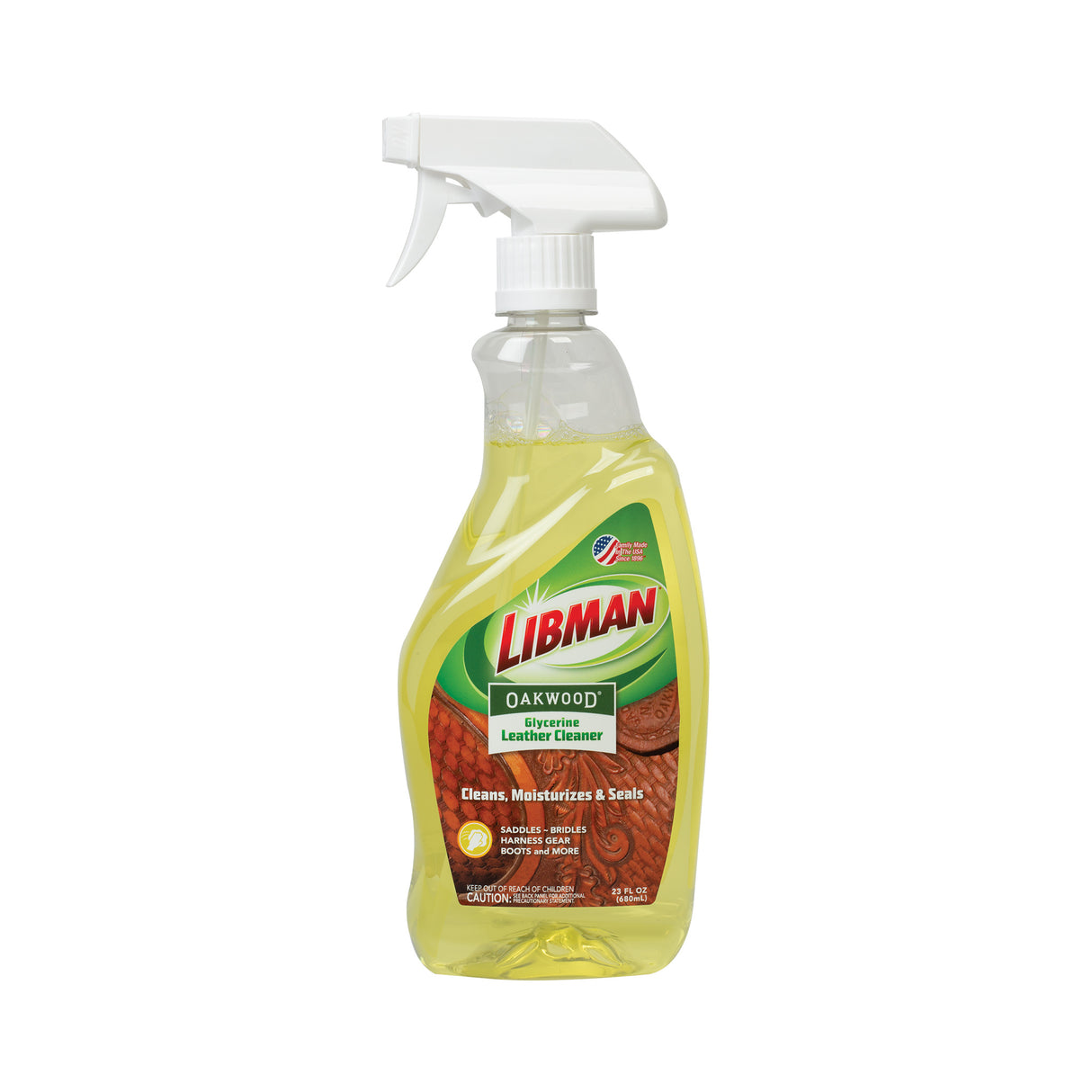 Oakwood Glycerine Leather Cleaner, 23 oz.