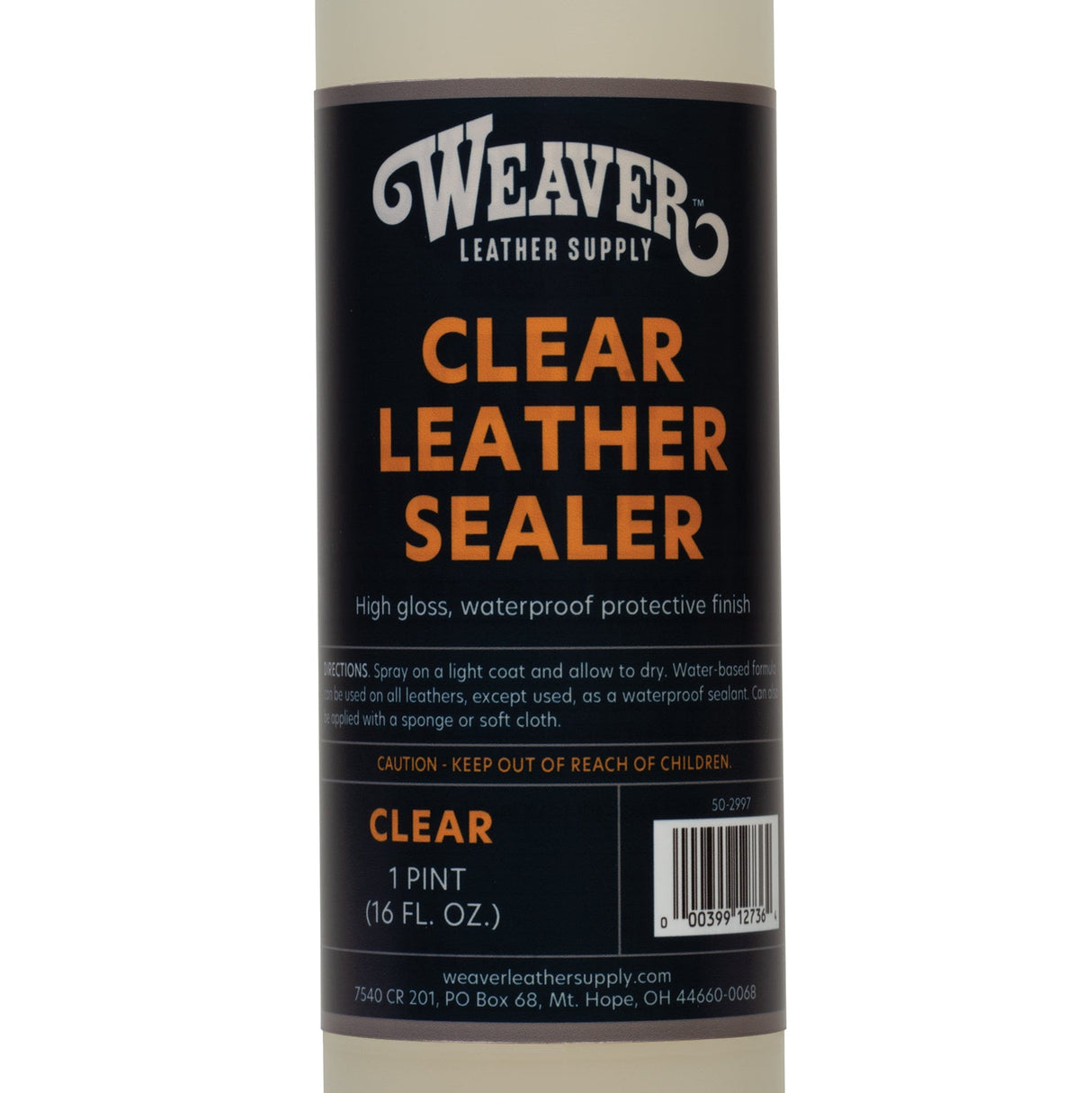 Clear Leather Sealer