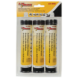 Lumax Lithium Grease Cartridge, 3 oz., 3-PK