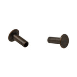 100-Pack of #104 Tubular Rivets, Antique Brass