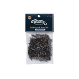 100-Pack of #104 Tubular Rivets, Antique Brass