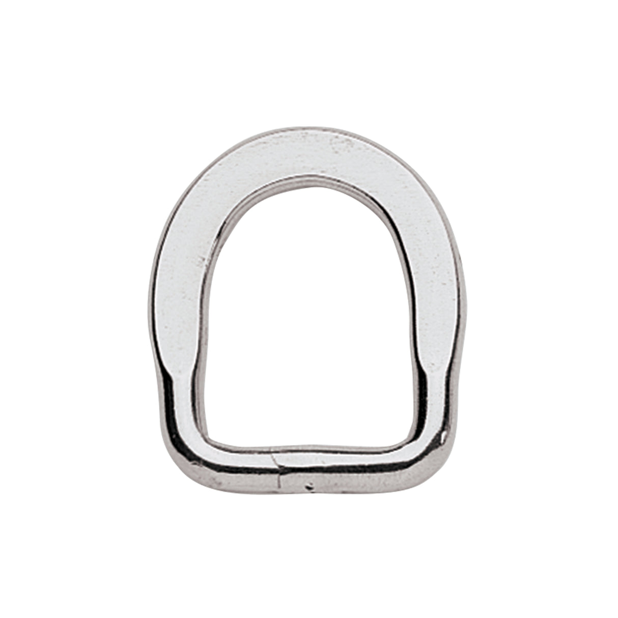 F-107-SS Flat Saddle D-Ring, Stainless Steel, 1"