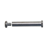 1 1/4" Nickel, Axle with Screw, Steel - 12pk, #L-3632