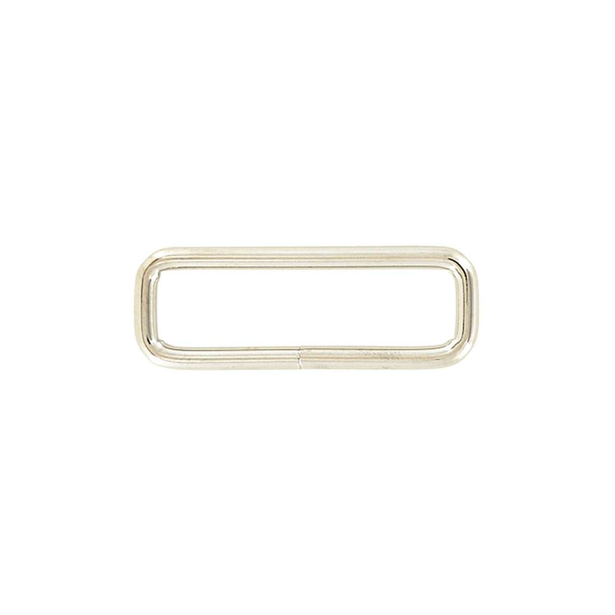 2" Nickel, Heavy Rectangular Ring, Steel, #P-2460