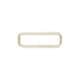 2" Nickel, Heavy Rectangular Ring, Steel, #P-2460