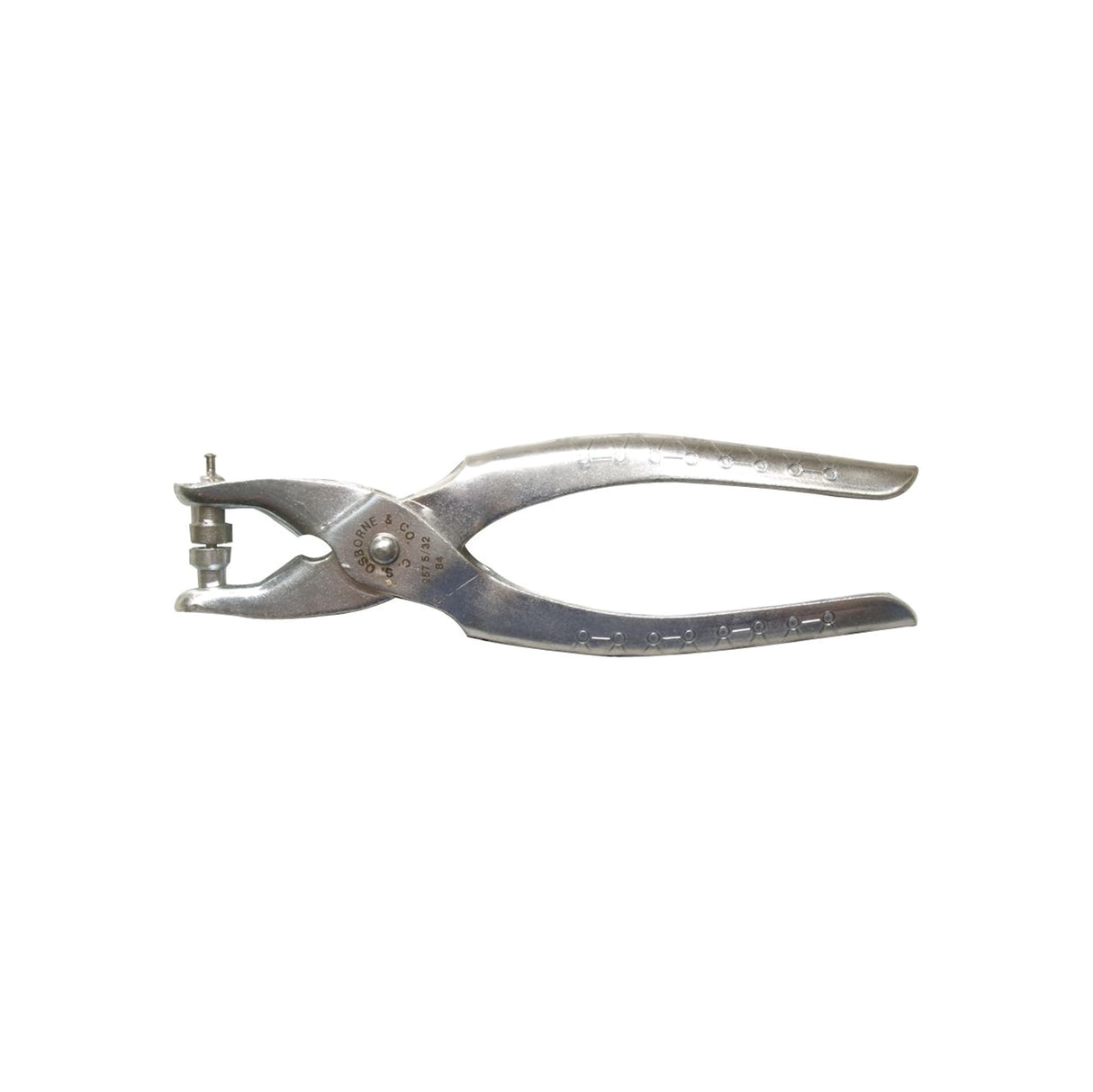 1/4", C.S Osborne Eyelet Setter Pliers, Steel, #T-1616