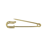 3" Brass, Kilt/Saftey Pin, Steel - Pack 5, #A-310-BP