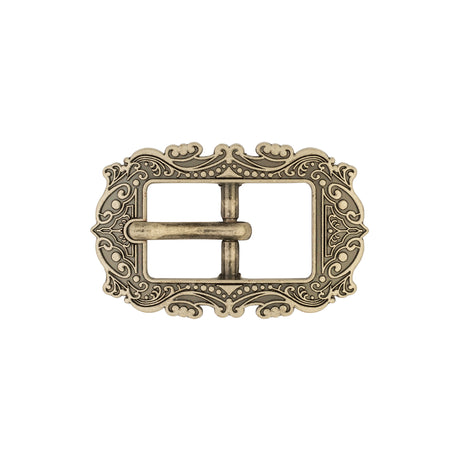 Western Floral Buckle