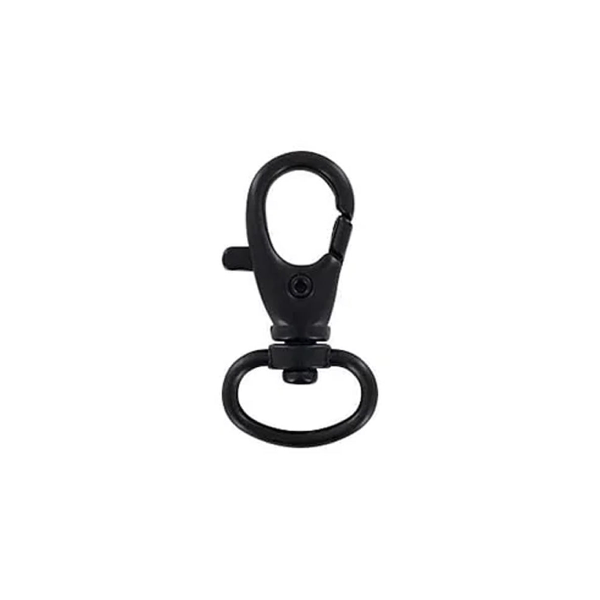 1/2" Matte Black, Trigger  Swivel Snap Hook, Zinc Alloy-PK5, #P-1276-BLK