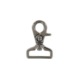 1" Shiny Gunmetal, Trigger Swivel Snap Hook, Zinc Alloy-PK4, #P-2946-GUNM