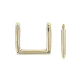 1" Nickel, Handle Loop with Spring Pin, Zinc Alloy, #P-1580-NP