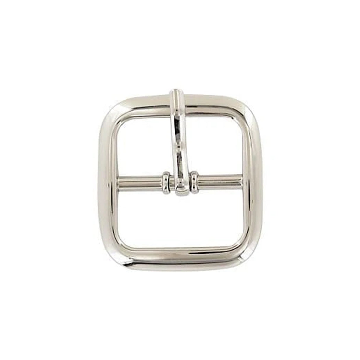 1" Nickel, Center Bar Buckle, Steel, #C-1517-NIC