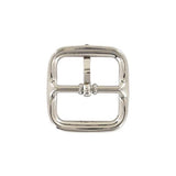 1" Nickel, Center Bar Buckle, Steel, #C-1517-NIC