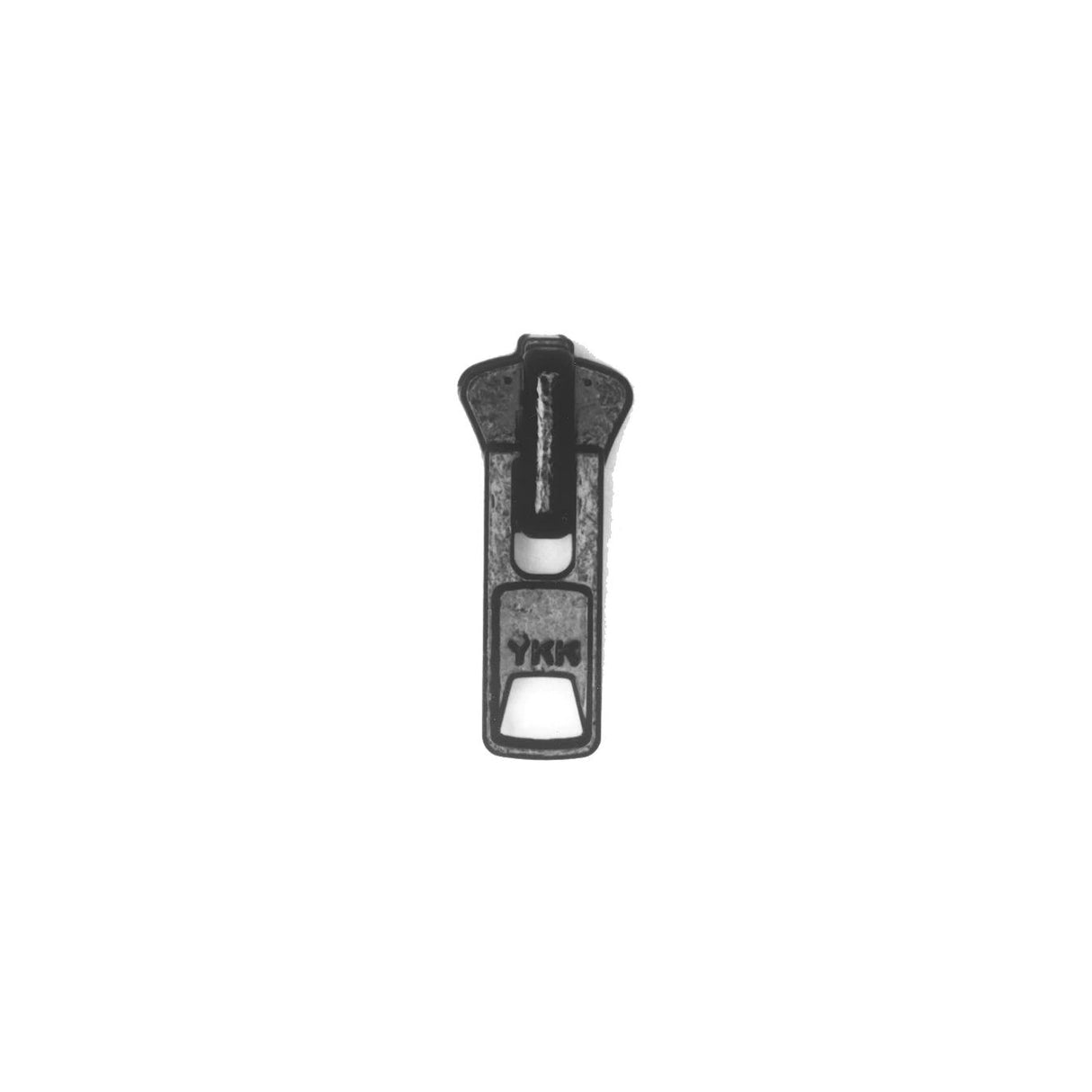 #8 Black, YKK Vislon Auto Lock Zipper Slider, Zinc Alloy, #8V-1-BLK