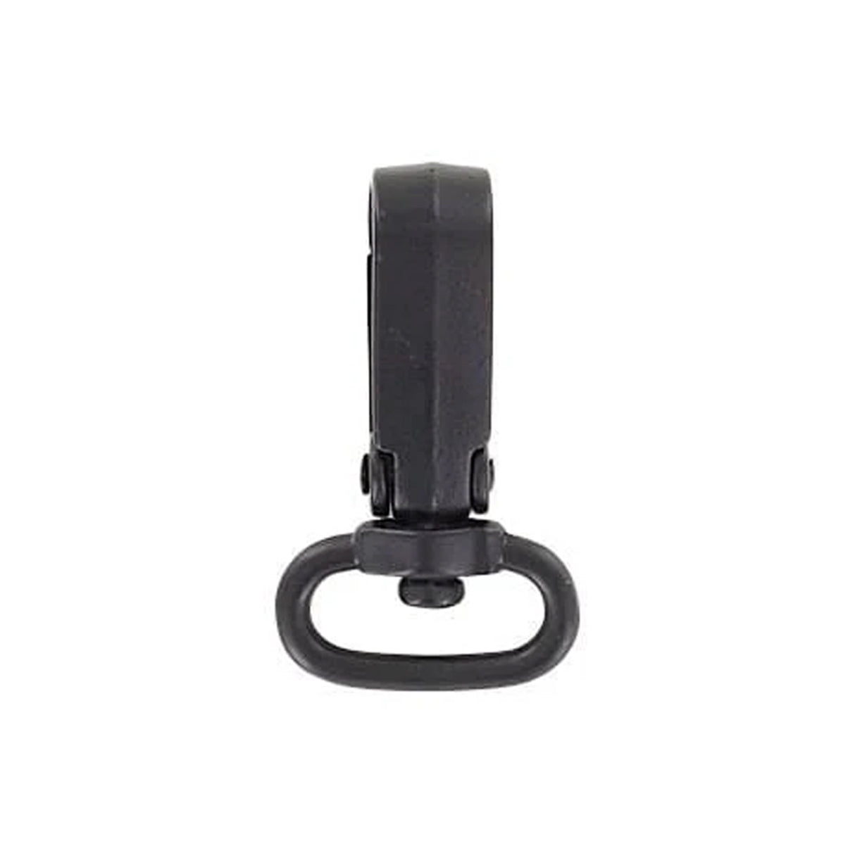 3/4" Matte Black, Lever Swivel Snap Hook, Zinc Alloy-PK4, #P-2241-BLK