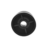 3/8". Black, Bottom Stud, Plastic, #L-351-3-8-BLK