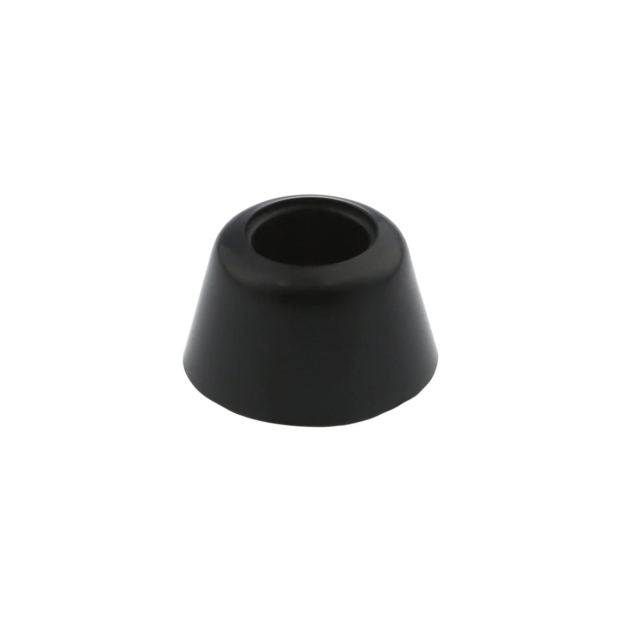 3/8". Black, Bottom Stud, Plastic, #L-351-3-8-BLK