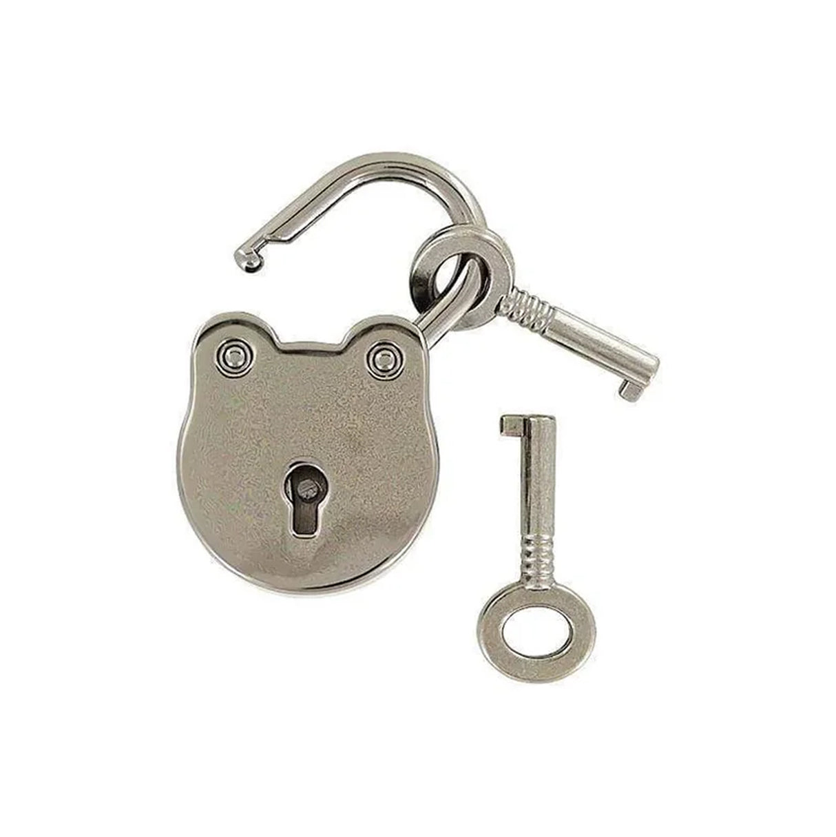 5/8" Shiny Gunmetal, Padlock, Zinc Alloy, #L-3311-GUNM