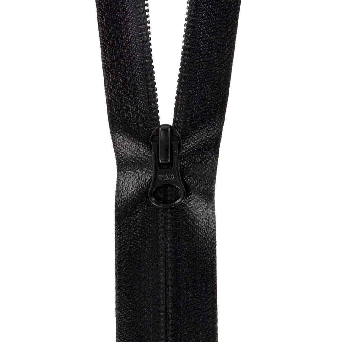 #5 Black, Coil, YKK Long Tab Semi-Swivel RC Zipper Slider, Zinc Alloy,  #5RC-1-BLK
