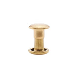 7mm Brass, Double Cap Jiffy Rivets, Solid Brass-100ct, #NB307D-SB