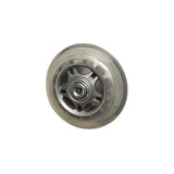 80mm Grey, Quiet Inline Skate Wheel, Plastic, #L-3667