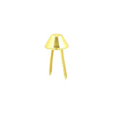 1/2" Brass, Cone Handbag Bottom Feet, Zinc Alloy-PK10, #P-2475-BP