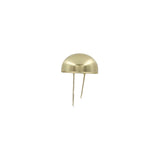 12mm Brass, Bottom Stud, Zinc Alloy-PK10, #P-1504-BP