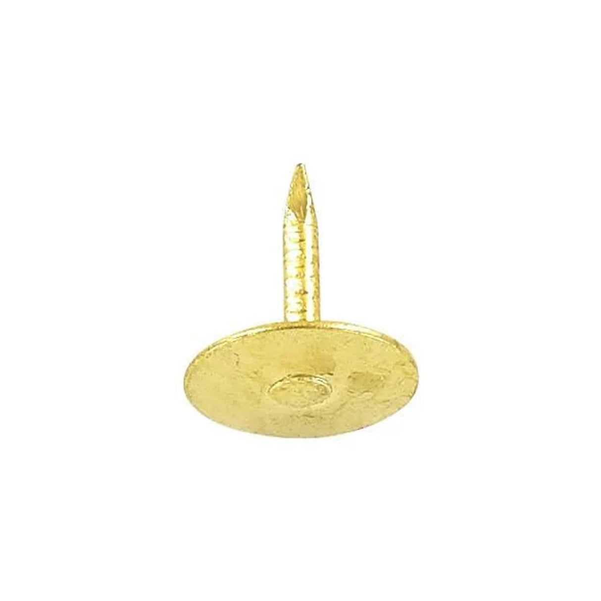 9.5mm Gold, Tack, Steel-PK10, #A-55T-3-8-BP