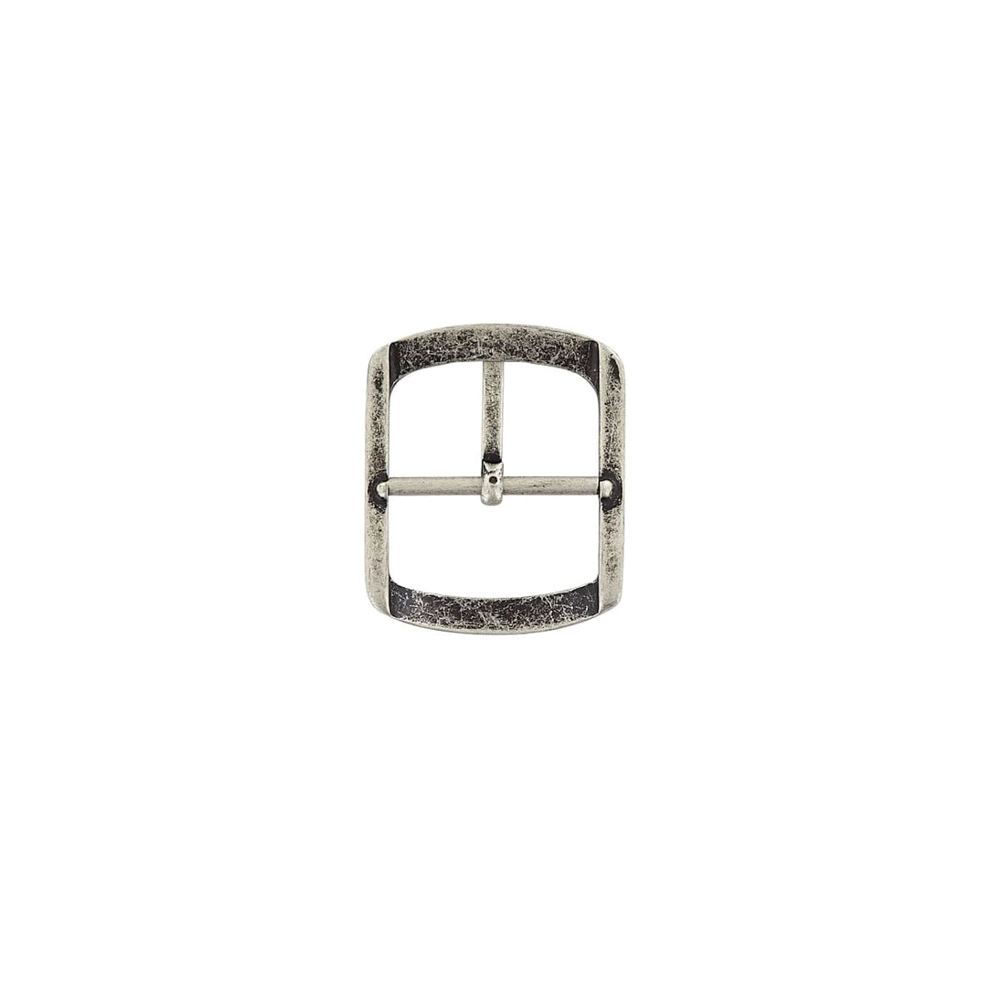 1 1/2" Antique Nickel, Center Bar Buckle, Zinc Alloy, #C-1962-OS