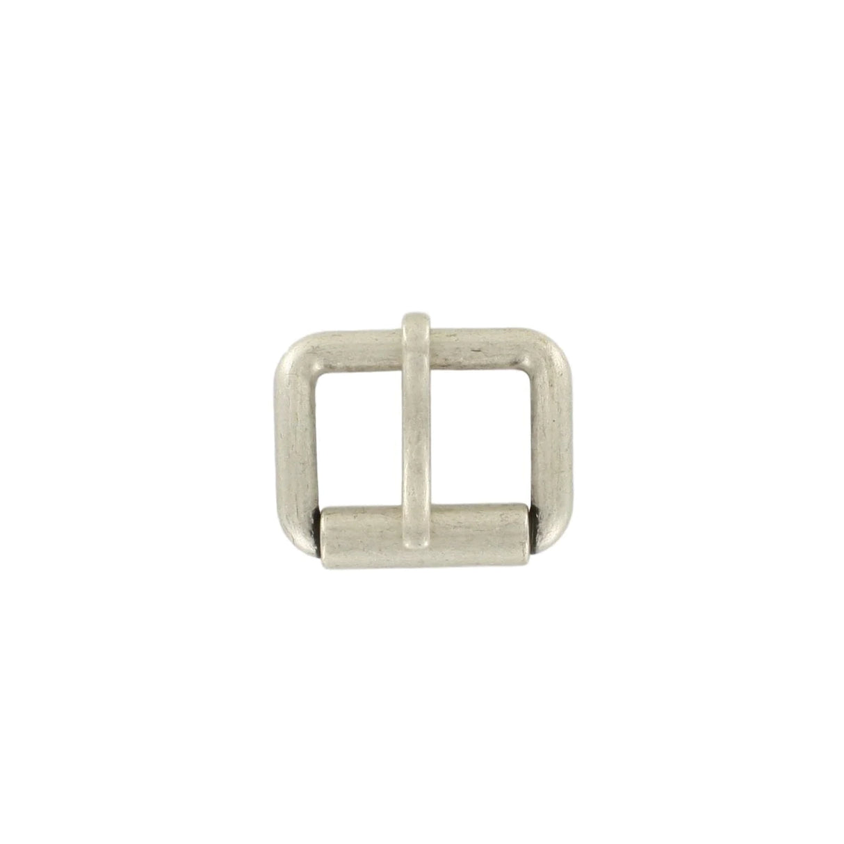 1 1/2" Brushed Nickel, Heel Bar Roller Buckle, Zinc Alloy, #C-1879