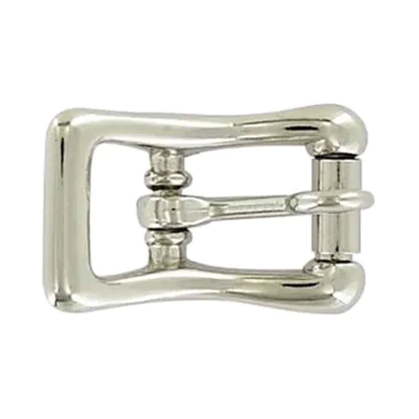 Roller buckle with Locking Tongue 20 - 26 mm, Nickel Plated