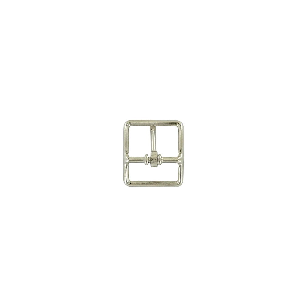 1" Nickel, Center Bar Buckle, Zinc Alloy, #C-22-1-NP