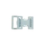 1" Nickel, Mail Bag Buckle, Steel, #L-292-NP