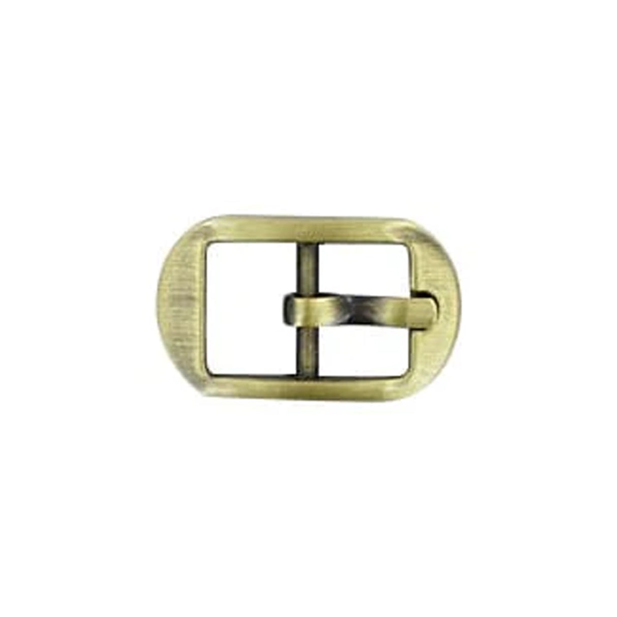 3/8" Antique Brass, Center Bar Buckle, Zinc Alloy-5pk, #C-2094-ANTB