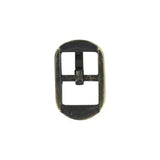 3/8" Antique Brass, Center Bar Buckle, Zinc Alloy-5pk, #C-2094-ANTB