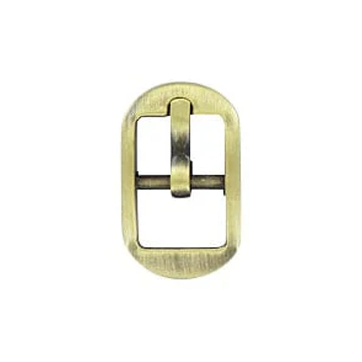 3/8" Antique Brass, Center Bar Buckle, Zinc Alloy-5pk, #C-2094-ANTB