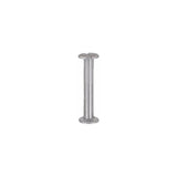 1 1/4" Nickel, Screw Post, Aluminum-PK10, #L-1262-1-1-4